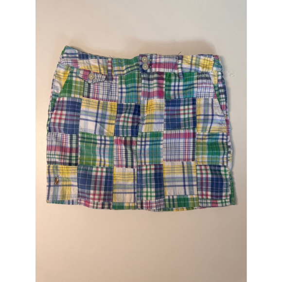Girls Ralph Lauren Skirt, Size 16, Blue and Green Plaid - Picture 1 of 3